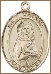 St Victoria Medal - 14K Gold Filled - Medium