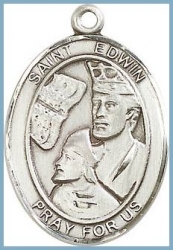St Edwin Medal - Sterling Silver - Medium