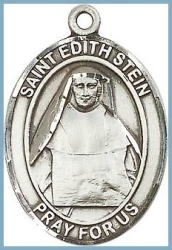 St Edith Stein Medal - Sterling Silver - Medium