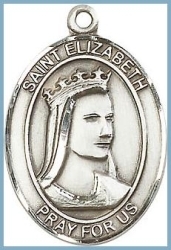 St Elizabeth Medal - Sterling Silver - Medium