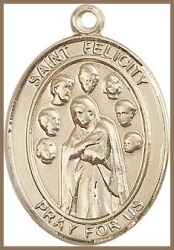 St Felicity Medal - 14K Gold Filled - Medium