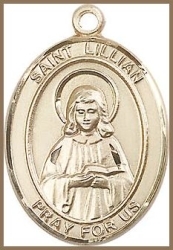 St Lillian Medal - 14K Gold Filled - Medium
