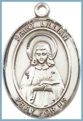 St Lillian Medal - Sterling Silver - Medium