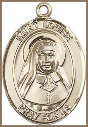 St Louise Medal - 14K Gold Filled - Medium