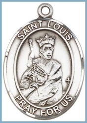 St Louis Medal - Sterling Silver - Medium