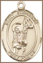 St Stephanie Medal - 14K Gold Filled - Medium