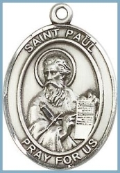 St Paul Medal - Sterling Silver - Medium