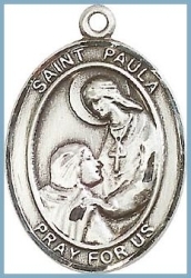St Paula Medal - Sterling Silver - Medium