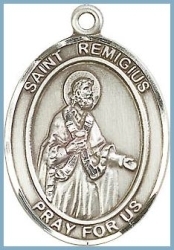 St Remigius Medal - Sterling Silver - Medium