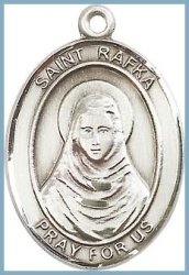 St Rafka Medal - Sterling Silver - Medium