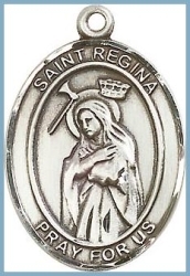St Regina Medal - Sterling Silver - Medium
