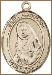 St Madeline Medal - 14K Gold Filled - Medium