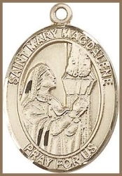 St Mary Magdalene Medal - 14K Gold Filled - Medium