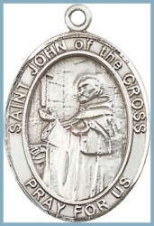St John of the Cross Medal - Sterling Silver - Medium