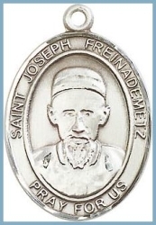 St Joseph Freinademetz Medal - Sterling Silver - Medium