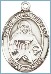 St Julia Billiart Medal - Sterling Silver - Medium