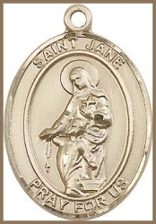 St Jane Medal - 14K Gold Filled - Medium