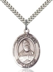 St Fabian Medal - Sterling Silver - Medium