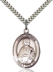 St Gerald Medal - Sterling Silver - Medium