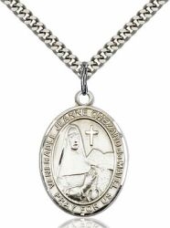 Venerable Jeanne Chezard Medal - Sterling Silver - Medium
