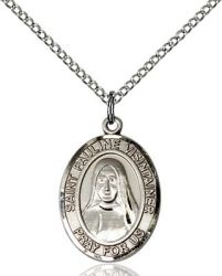 St Pauline Visintainer Medal - Sterling Silver - Medium
