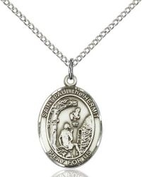 St Paul the Hermit Medal - Sterling Silver - Medium
