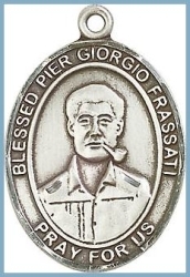 Blessed Pier Giorgio Frassati Medal - Sterling Silver - Medium