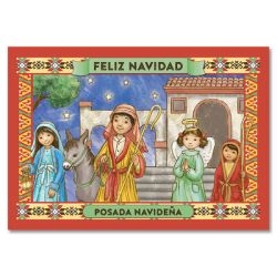 Spanish Christmas Card Posada