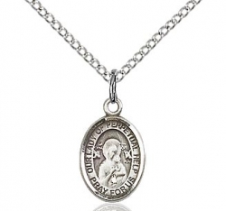 Our Lady of Perpetual Help Medal - Pewter - Small Charm