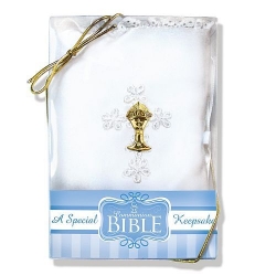 First Communion Keepsake Bible