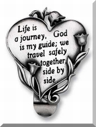 Life Is a Journey Visor Clip