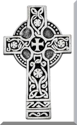 Irish Cross Visor Clip