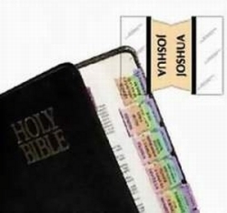 Catholic Bible Tabs - Rainbow Tabs