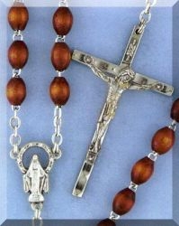 Wood Rosary