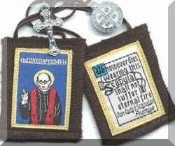 St Maximilian Kolbe Brown Scapular