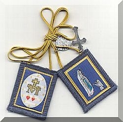 Immaculate Conception Blue Scapular