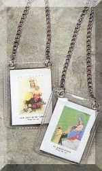 Brown Scapular with Chain