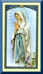 Magnificat Holy Card
