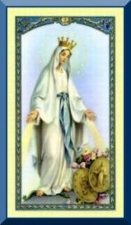 Hail Mary Holy Card