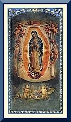 Prayer for Helpless Unborn - Guadalupe Holy Card