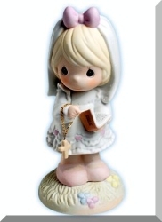 Precious Moments Figurine - Confirmation Girl