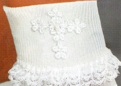 First Communion Socks - White Anklets