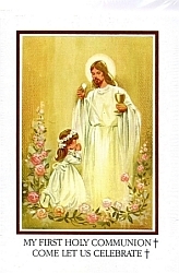 First Communion Invitations for Girls