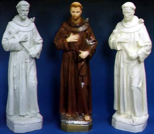 St Francis Of Assisi Garden Saint, Garden Statues St Francis