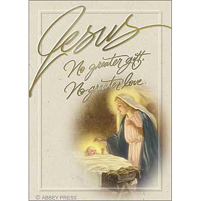 Christian Christmas Card - Abbey Press - Religious Christmas Card