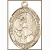 St Elizabeth of the Visitation Medal - 14K Gold Filled - Medium