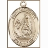 St Catherine of Siena Medal - 14K Gold Filled - Medium