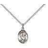 St Andrew Medal - Sterling Silver - Small Charm