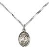 St Albert Medal - Sterling Silver - Small Charm