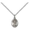St Anthony Medal - Sterling Silver - Small